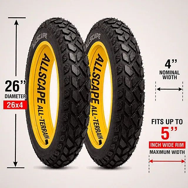 26x3.0 Inch Performance Fat Tire for Electric Bike